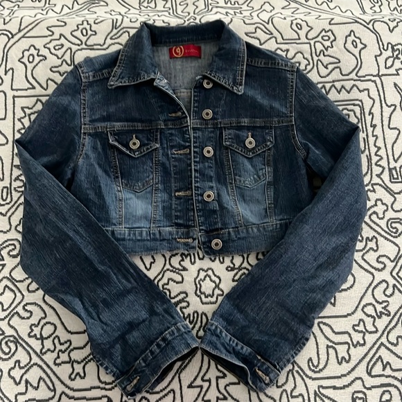 Crop Jean Jacket - Picture 1 of 5